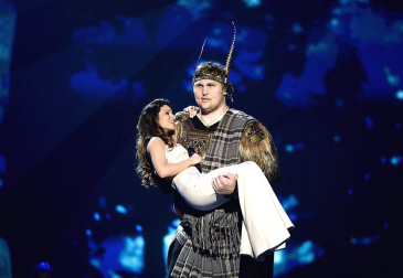 Imágenes de la Gala de Eurovisión 2013 celebrado en Malmö, en el que ha participado El Sueño de Morfeo con la canción 'Contigo hasta el final'