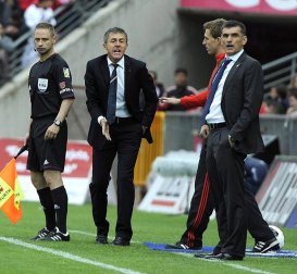 Osasuna salió derrotado del estadio Los Cármenes por un claro 3 a 0 con goles de El Arabi, Siqueira y Buonanotte.
