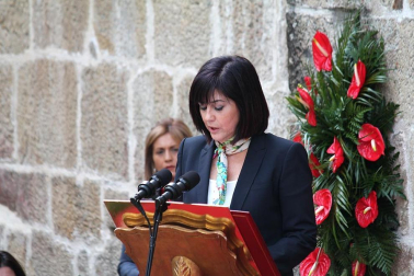 Los Príncipes de Asturias han presidido el acto de entrega del premio Príncipe de Viana de la Cultura al filósofo Daniel Innerarity.