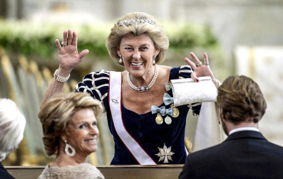 La princesa Magdalena de Suecia contrae matrimonio en Estocolmo.
