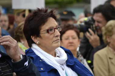 Manifestación para luchar por los derechos de los pensionistas.