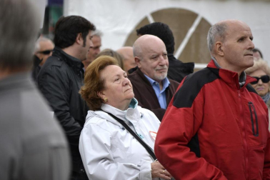 Manifestación para luchar por los derechos de los pensionistas.