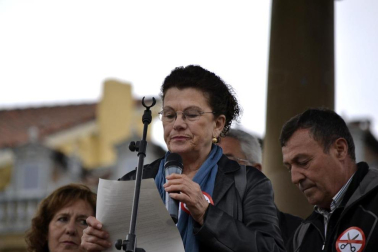 Manifestación para luchar por los derechos de los pensionistas.