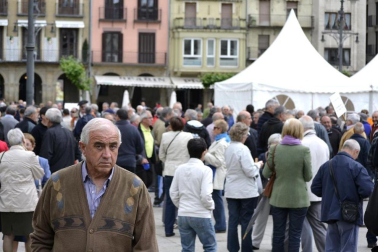 Manifestación para luchar por los derechos de los pensionistas.