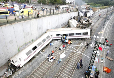 Un tren Alvia que unía Madrid y Ferrol ha descarrilado este miércoles cerca de Santiago de Compostela