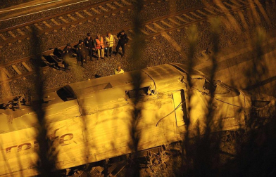 Un tren Alvia que unía Madrid y Ferrol ha descarrilado este miércoles cerca de Santiago de Compostela