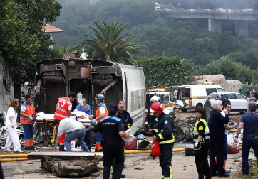 Un tren Alvia que unía Madrid y Ferrol ha descarrilado este miércoles cerca de Santiago de Compostela