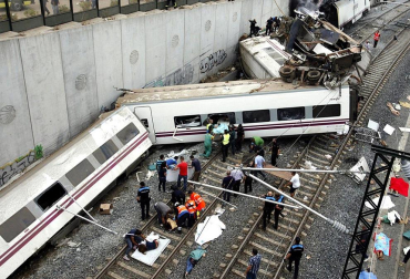Un tren Alvia que unía Madrid y Ferrol ha descarrilado este miércoles cerca de Santiago de Compostela