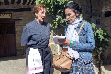 Ujué celebró este domingo el Día de las Migas, uno de los elementos gastronómicos más típicos de la localidad.