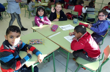 Imágenes del Colegio Público Rochapea de Educación Infantil y Primaria, dentro de la serie "Colegio a colegio" de Diario Escolar