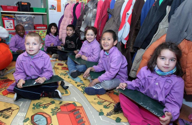 Imágenes del Colegio Público Rochapea de Educación Infantil y Primaria, dentro de la serie "Colegio a colegio" de Diario Escolar