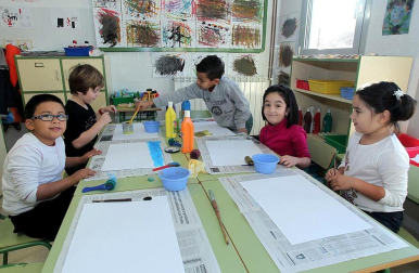 Imágenes del Colegio Público Rochapea de Educación Infantil y Primaria, dentro de la serie "Colegio a colegio" de Diario Escolar