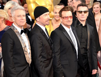 Algunas de las celebridades a su paso por la alfombra roja de la 86 gala de la Academia de Cine,  en el teatro Dolby de Los Ángeles.