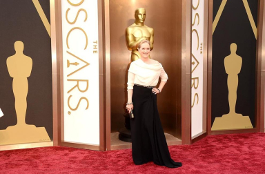 Algunas de las celebridades a su paso por la alfombra roja de la 86 gala de la Academia de Cine,  en el teatro Dolby de Los Ángeles.