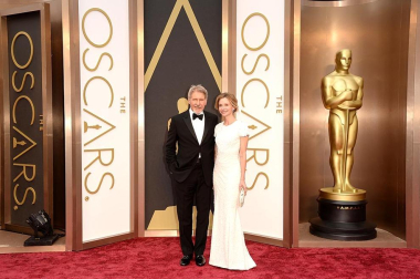 Algunas de las celebridades a su paso por la alfombra roja de la 86 gala de la Academia de Cine,  en el teatro Dolby de Los Ángeles.