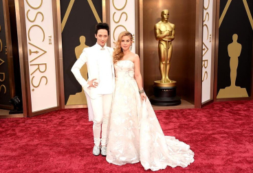 Algunas de las celebridades a su paso por la alfombra roja de la 86 gala de la Academia de Cine,  en el teatro Dolby de Los Ángeles.