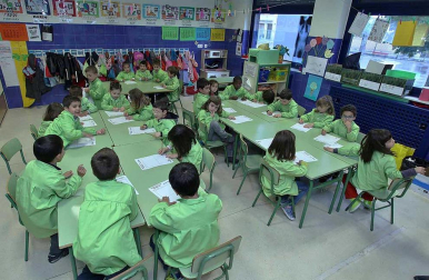 El centro de la Rochapea protagoniza el 'Cole a cole' del Diario Escolar del 6 de mayo de 2014.