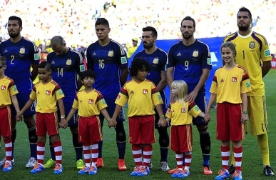 Las selecciones de Alemania y Argentina disputaron la final de la Copa del Mundo de Brasil 2014 en el estadio de Maracaná.