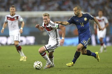 Las selecciones de Alemania y Argentina disputaron la final de la Copa del Mundo de Brasil 2014 en el estadio de Maracaná.