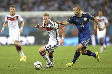 Las selecciones de Alemania y Argentina disputaron la final de la Copa del Mundo de Brasil 2014 en el estadio de Maracaná.