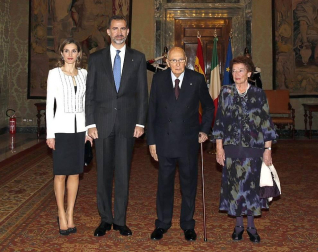 Los Reyes realizan este miércoles una visita oficial a Roma durante la cual se reunirán con varias personalidades.
