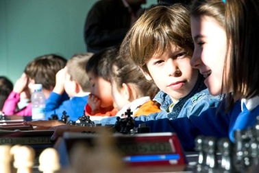 Más de cien participantes en el inicio del curso escolar de ajedrez