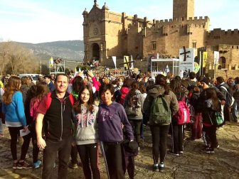 Imágenes de la primera Javierada de 2015 enviadas por los lectores