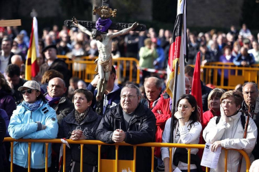 Celebración de la misa tras la primera Javierada