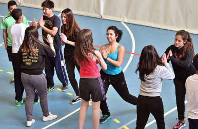 El centro pamplonés protagoniza el 'Cole a cole' del Diario Escolar de la semana del 16 de marzo de 2015.