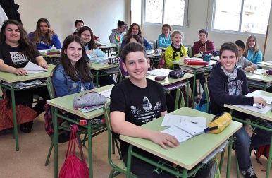 El centro pamplonés protagoniza el 'Cole a cole' del Diario Escolar de la semana del 16 de marzo de 2015.