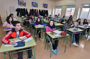 El centro pamplonés protagoniza el 'Cole a cole' del Diario Escolar de la semana del 16 de marzo de 2015.