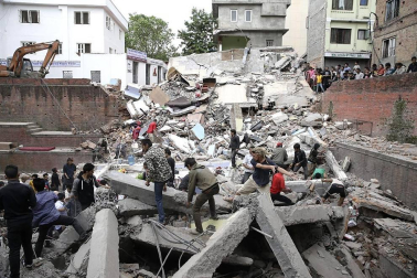 Un terremoto de 7,9 ha sacudido este sábado Nepal