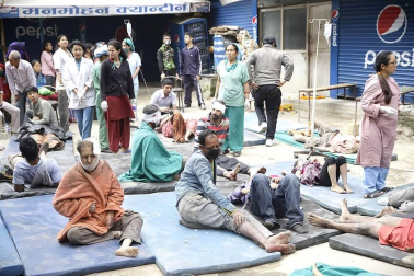 Un terremoto de 7,9 ha sacudido este sábado Nepal