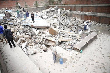 Un terremoto de 7,9 ha sacudido este sábado Nepal