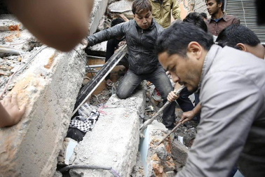 Un terremoto de 7,9 ha sacudido este sábado Nepal