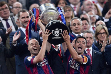 El FC Barcelona se proclamó campeón tras ganar al Athletic Club en el Camp Nou.