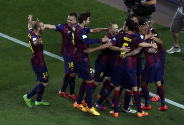 El FC Barcelona se proclamó campeón tras ganar al Athletic Club en el Camp Nou.