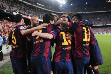 El FC Barcelona se proclamó campeón tras ganar al Athletic Club en el Camp Nou.