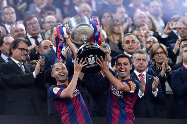 El FC Barcelona se proclamó campeón tras ganar al Athletic Club en el Camp Nou.