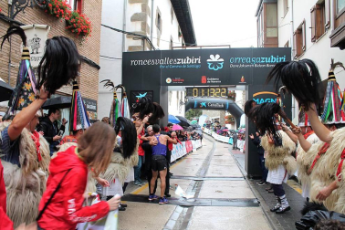Imágenes de la décima edición de la Roncesvalles-Zubiri