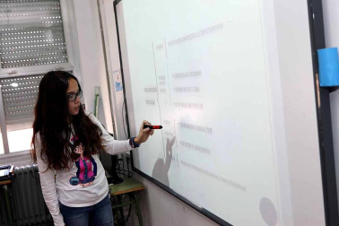 El centro de Fitero protagoniza el 'Cole a cole' del Diario Escolar del martes 24 de noviembre de 2015.