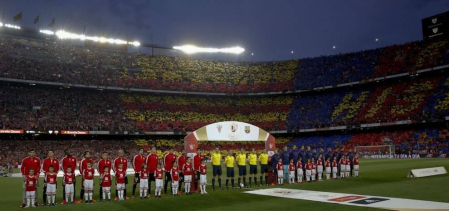 El FC Barcelona se proclamó campeón tras ganar al Athletic Club en el Camp Nou.