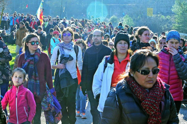Unas 19.300 personas han participado en la segunda Javierada de 2016