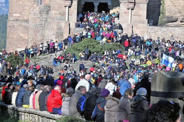 Unas 19.300 personas han participado en la segunda Javierada de 2016