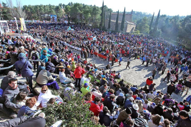 Unas 19.300 personas han participado en la segunda Javierada de 2016