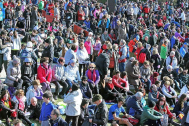 Unas 19.300 personas han participado en la segunda Javierada de 2016