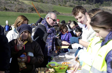 Unas 19.300 personas han participado en la segunda Javierada de 2016