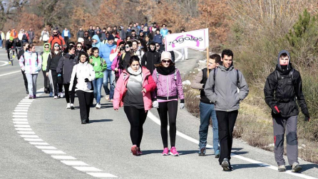 Unas 19.300 personas han participado en la segunda Javierada de 2016