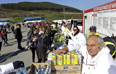 Unas 19.300 personas han participado en la segunda Javierada de 2016