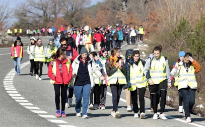Unas 19.300 personas han participado en la segunda Javierada de 2016